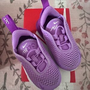 Nike Kids' Air 270 Slip-On Sneakers - Purple